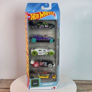 Hot Wheels Cyber Noir 5-Pack Die-Cast Car Set